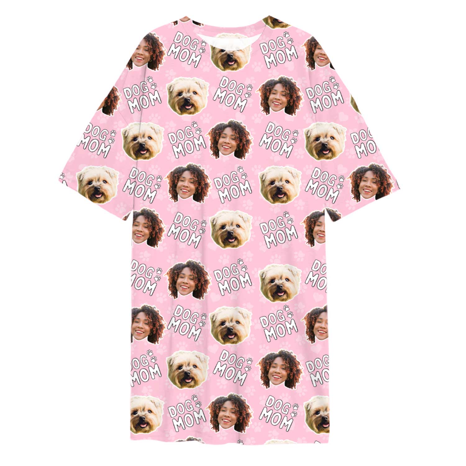 Dog Mom Custom Sleep Tee