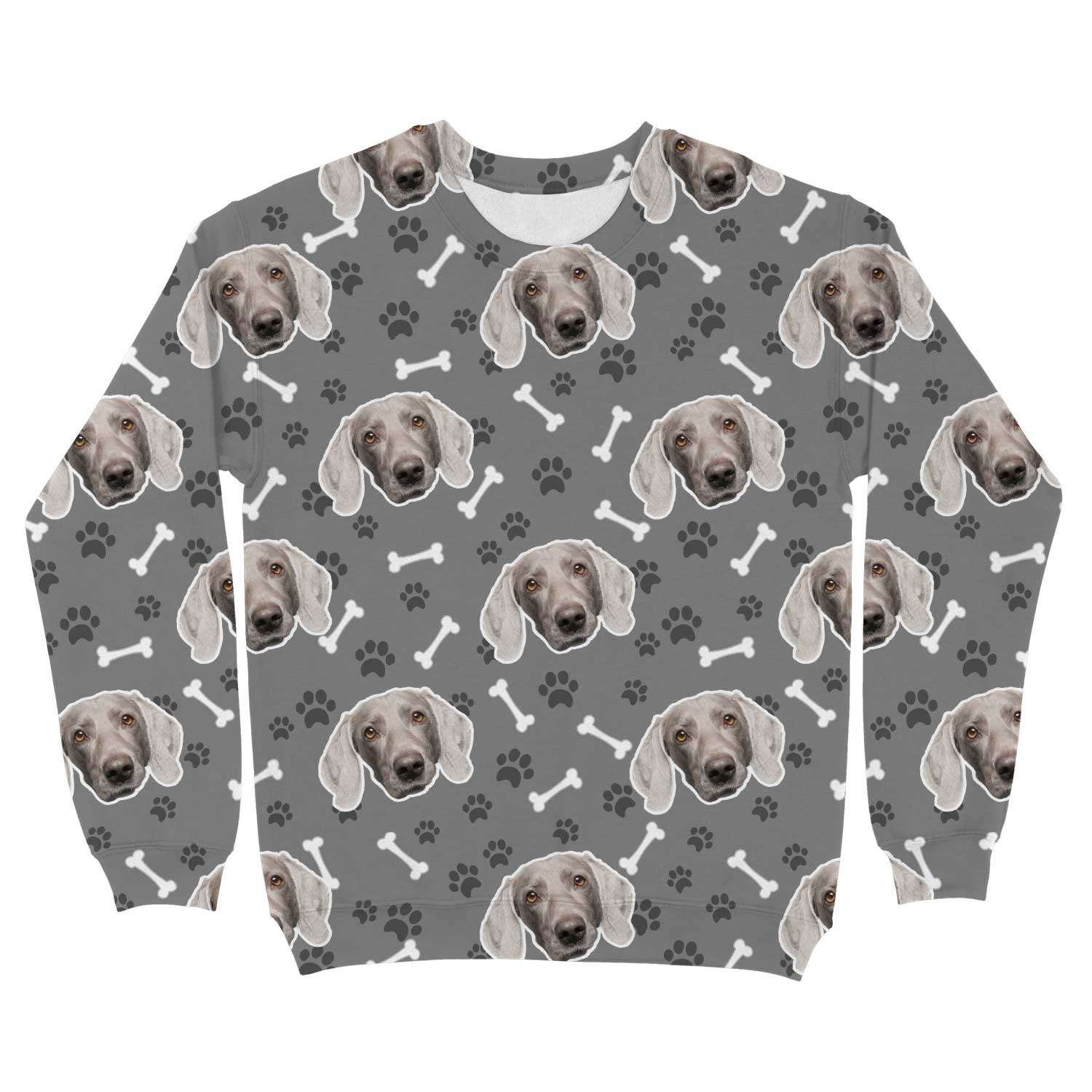Dogsy pattern Custom Sweatshirt