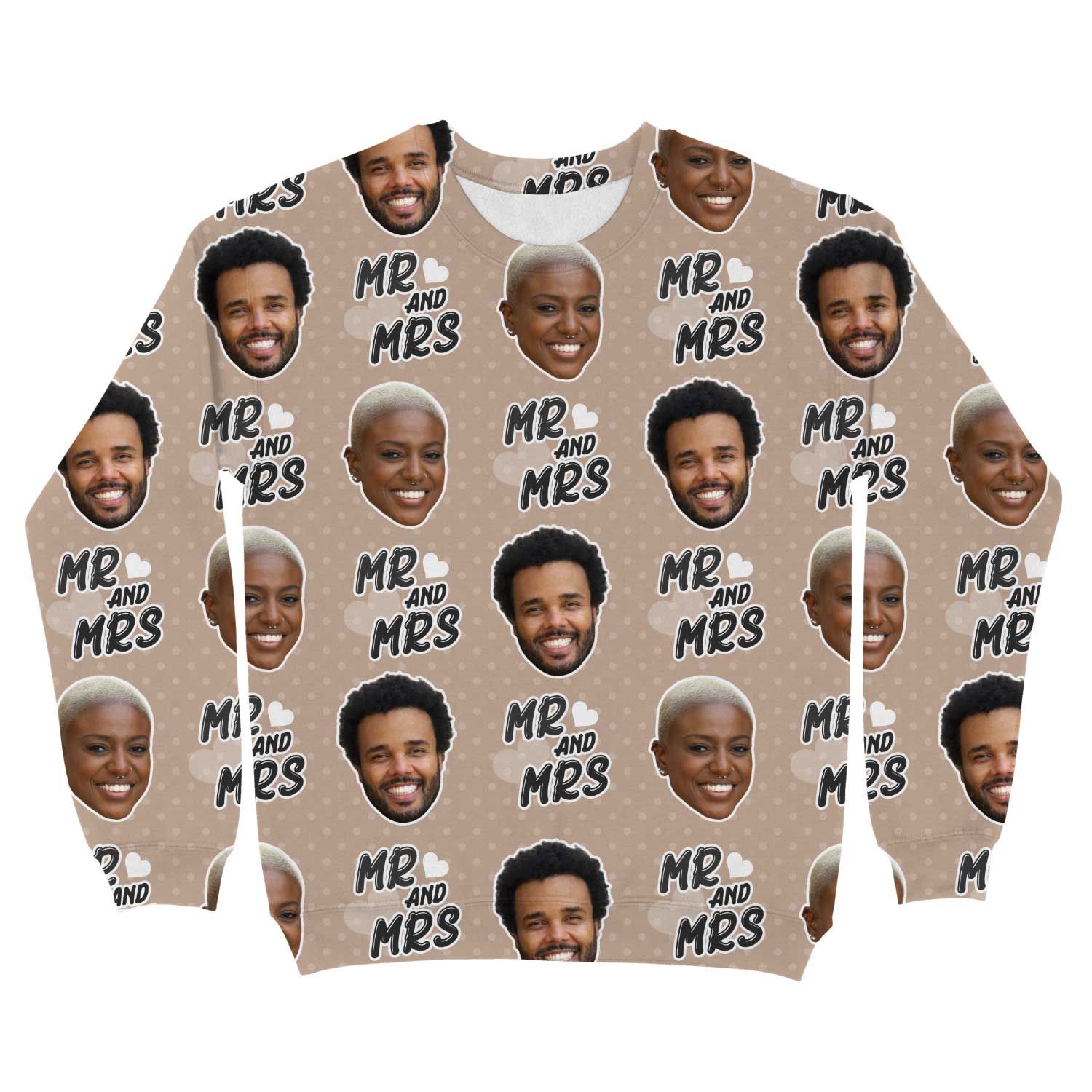 Mr & Mrs Custom Sweatshirt