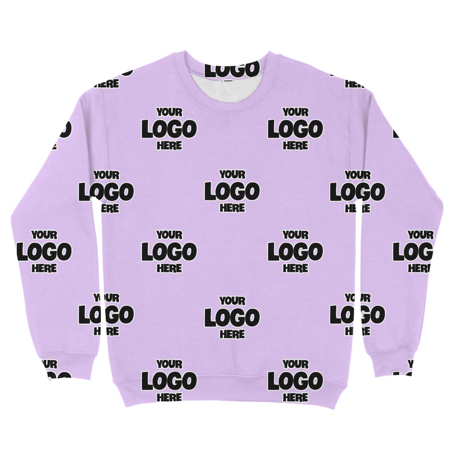 Personalized Full-Print Sweatshirt with Your Business Logo