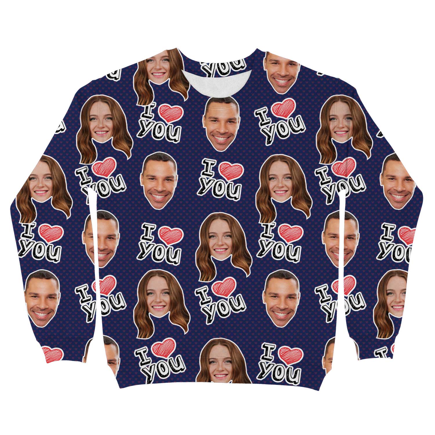 I Heart You Custom Sweatshirt