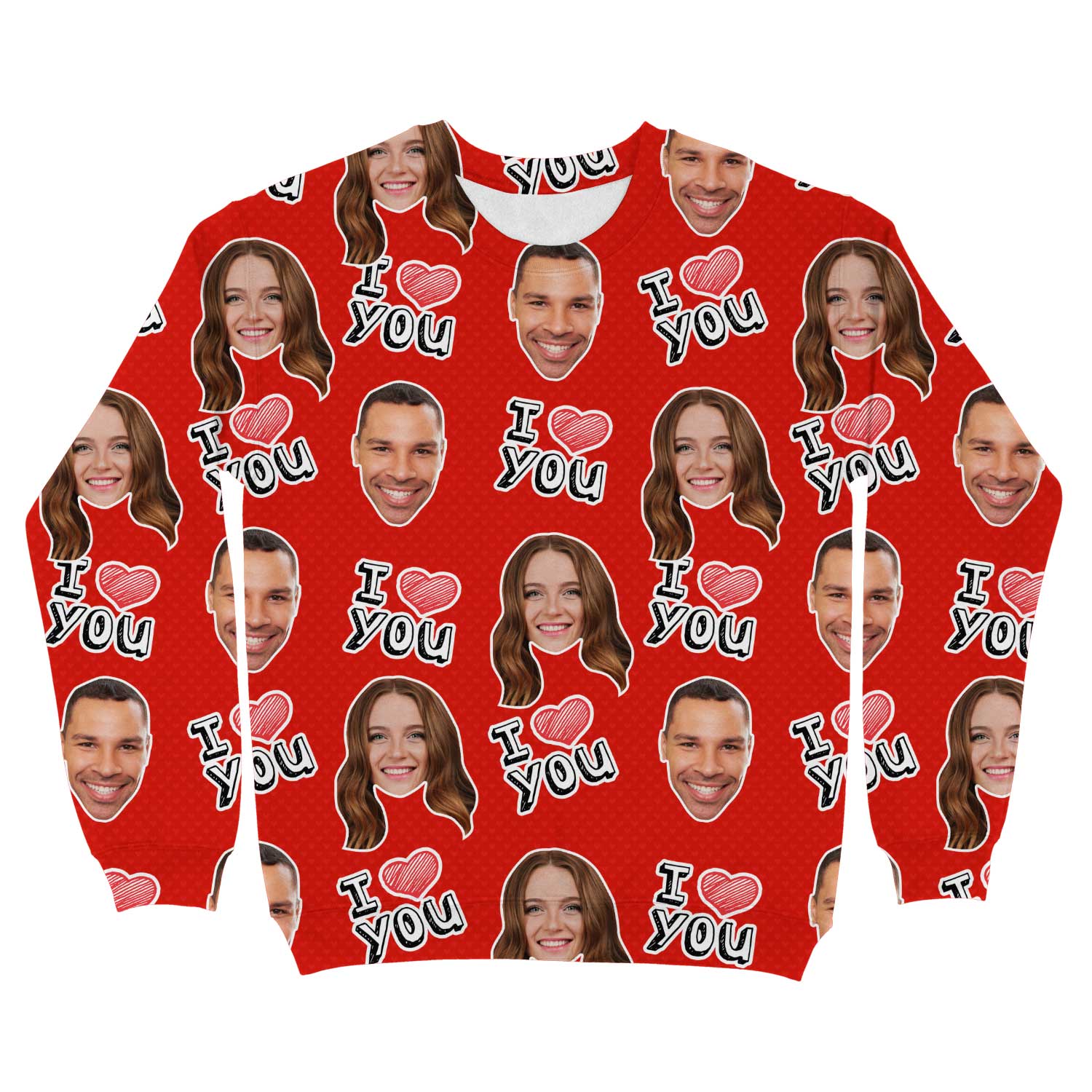 I Heart You Custom Sweatshirt