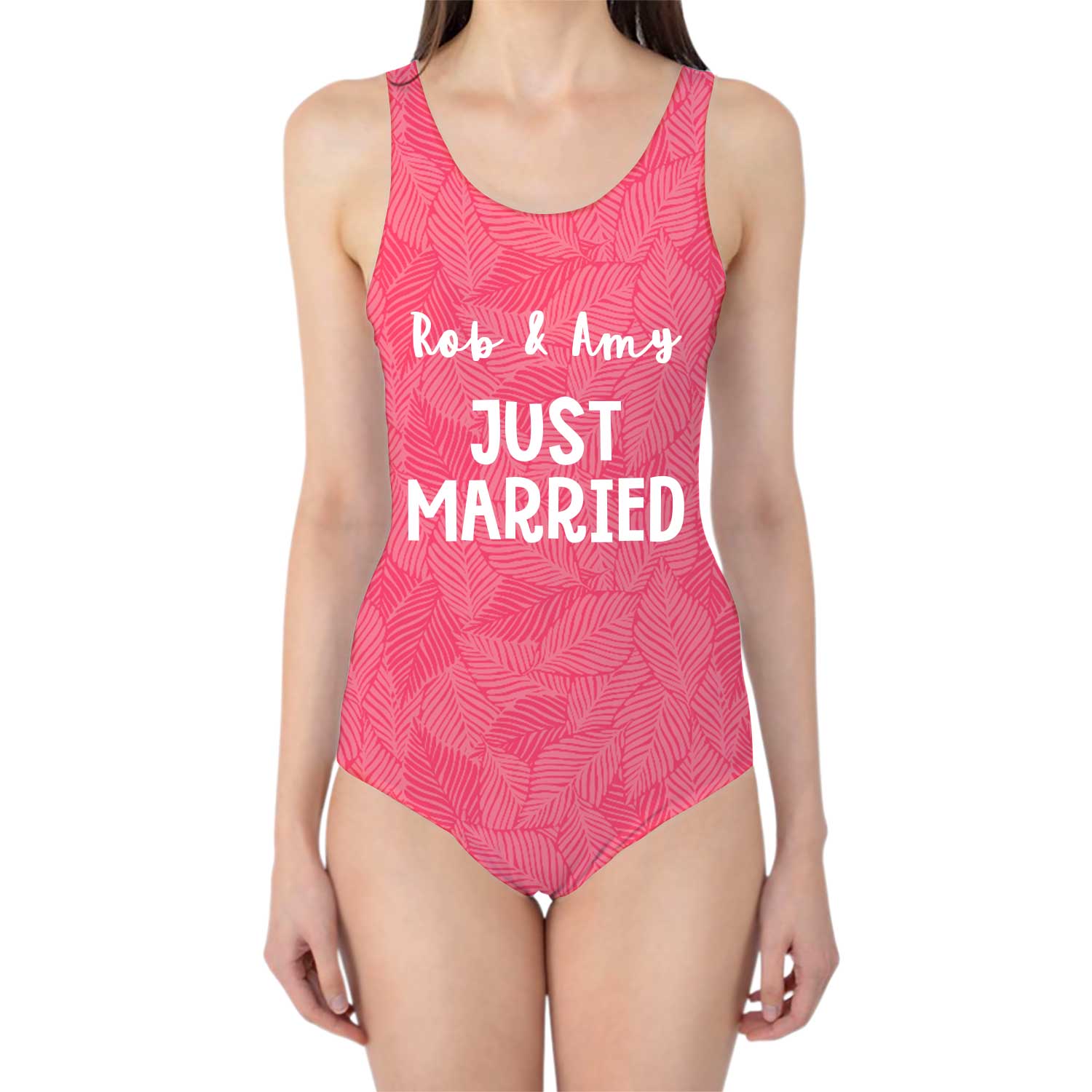 just married swimsuit