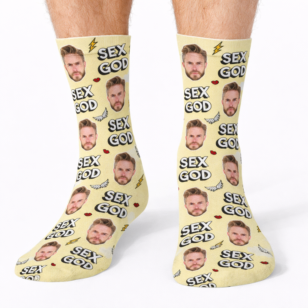 Sex God Custom Socks