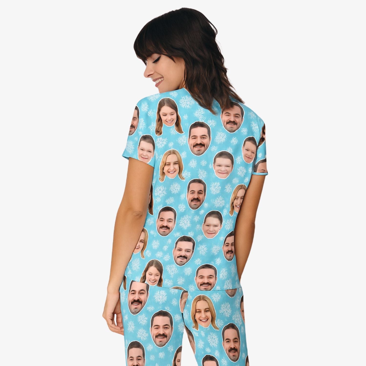 Women's Snowflake Christmas Pajamas