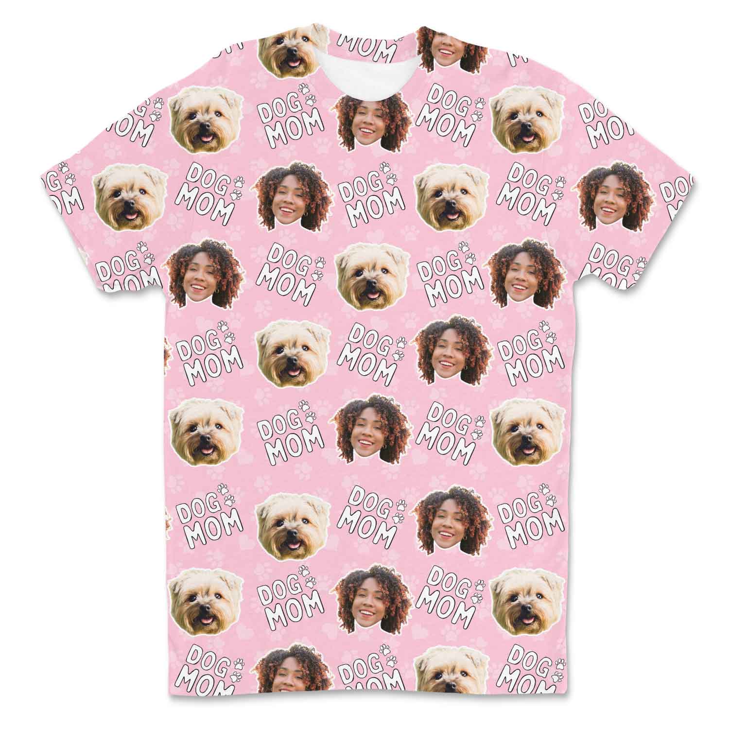 Dog Mom Custom T-Shirt