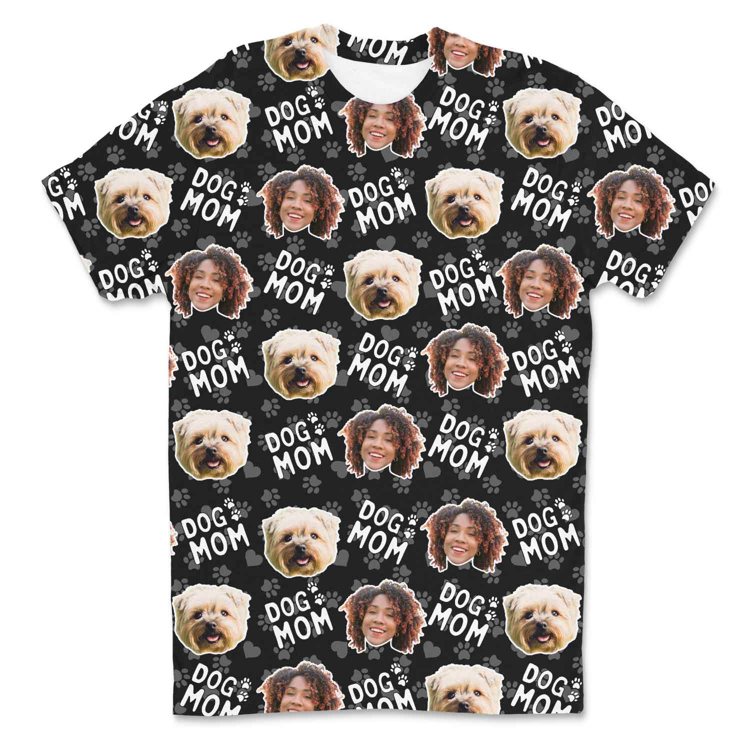 Dog Mom Custom T-Shirt