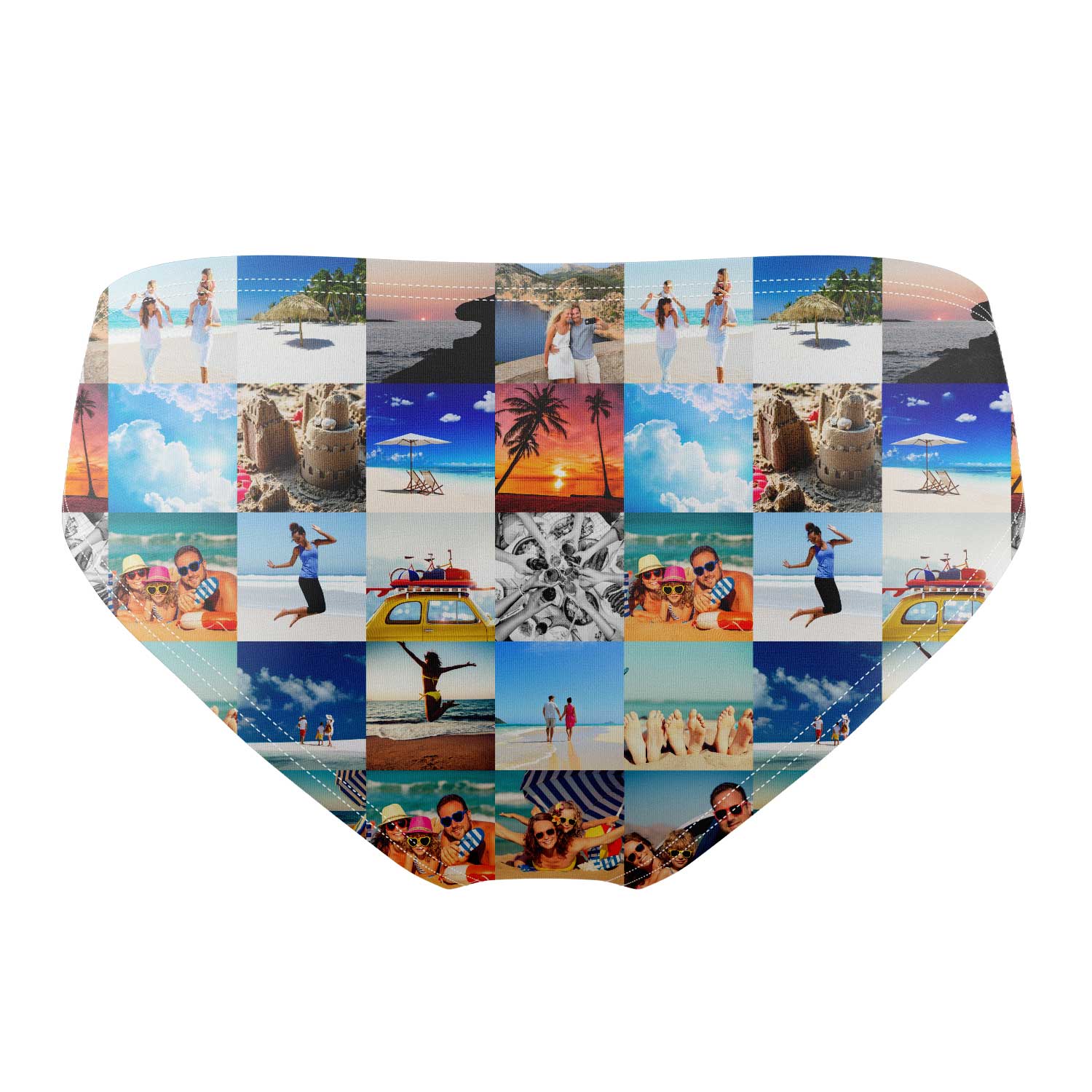 swim trunks with face on them