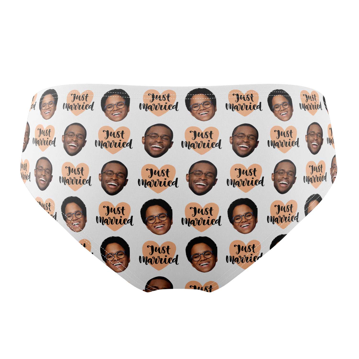 Custom Face Pattern Swim Trunks