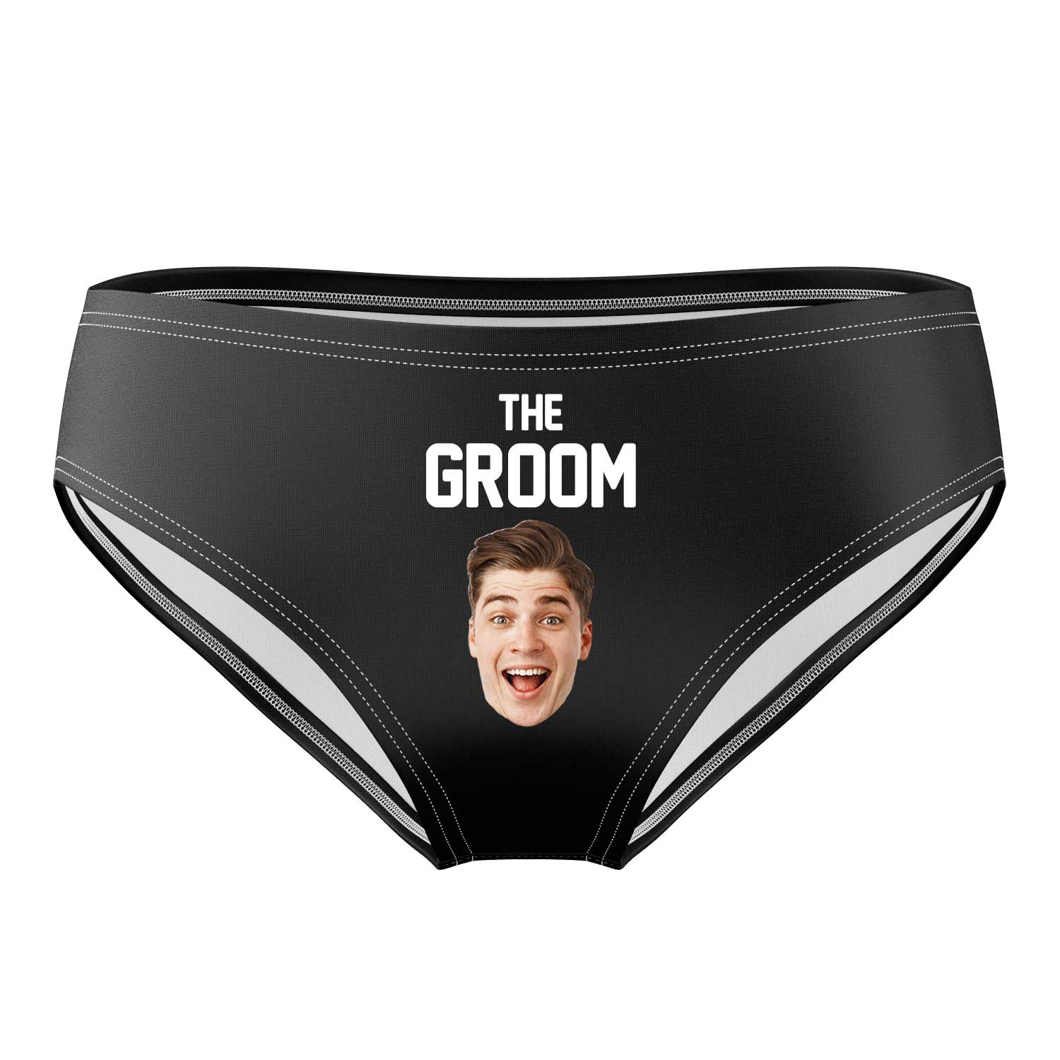 The Groom Swim Trunks Custom With Face