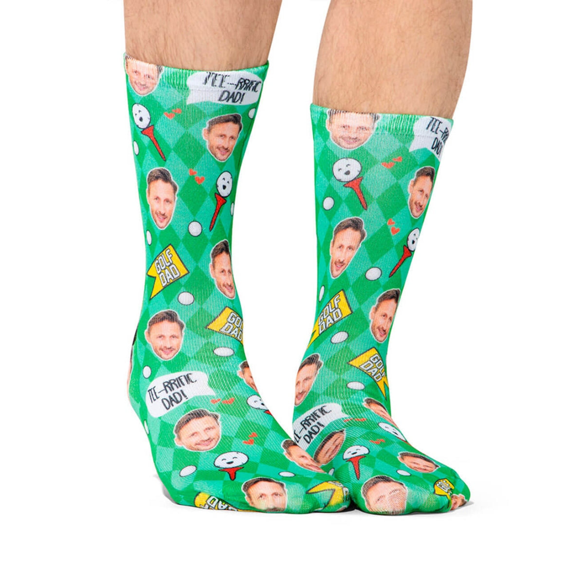 Tee-riffic Dad Custom Socks