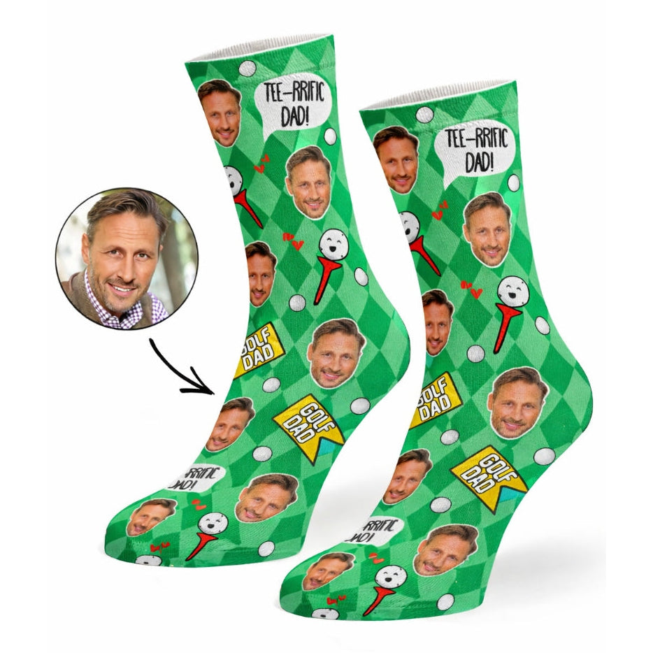 Tee-riffic Dad Custom Socks