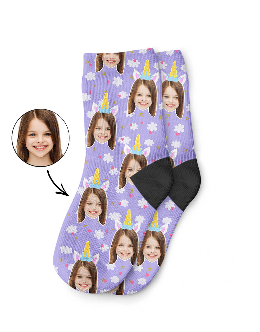 Unicorn Me Kids Socks