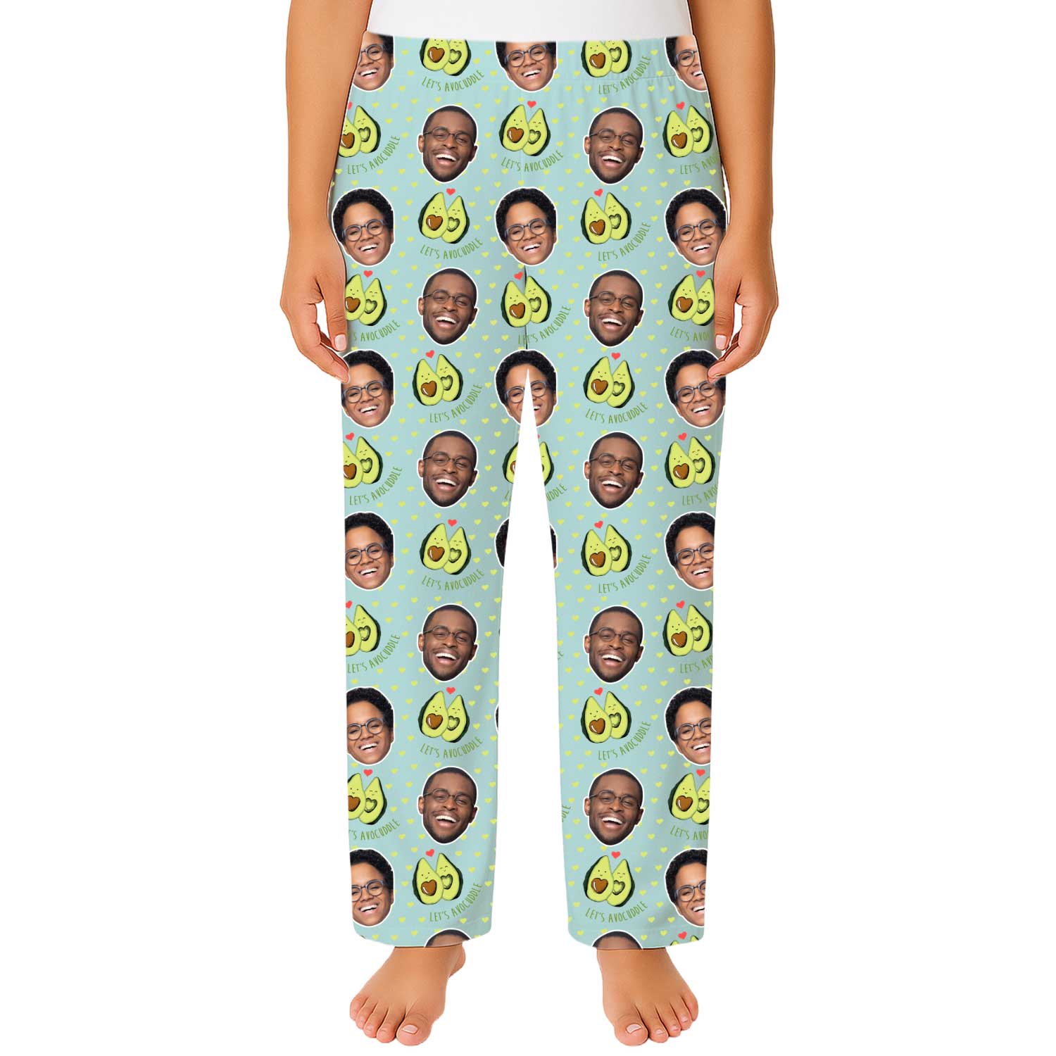 custom pjs with faces
