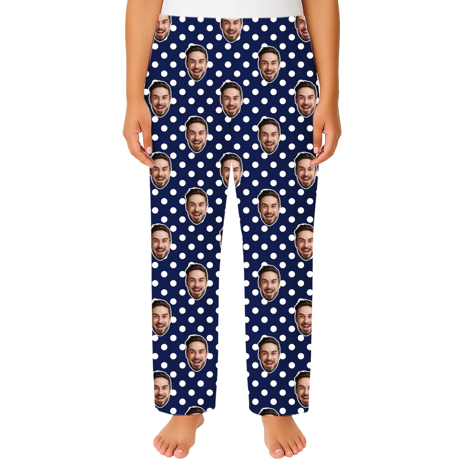 Polka Dot Custom Women's PJ Pants