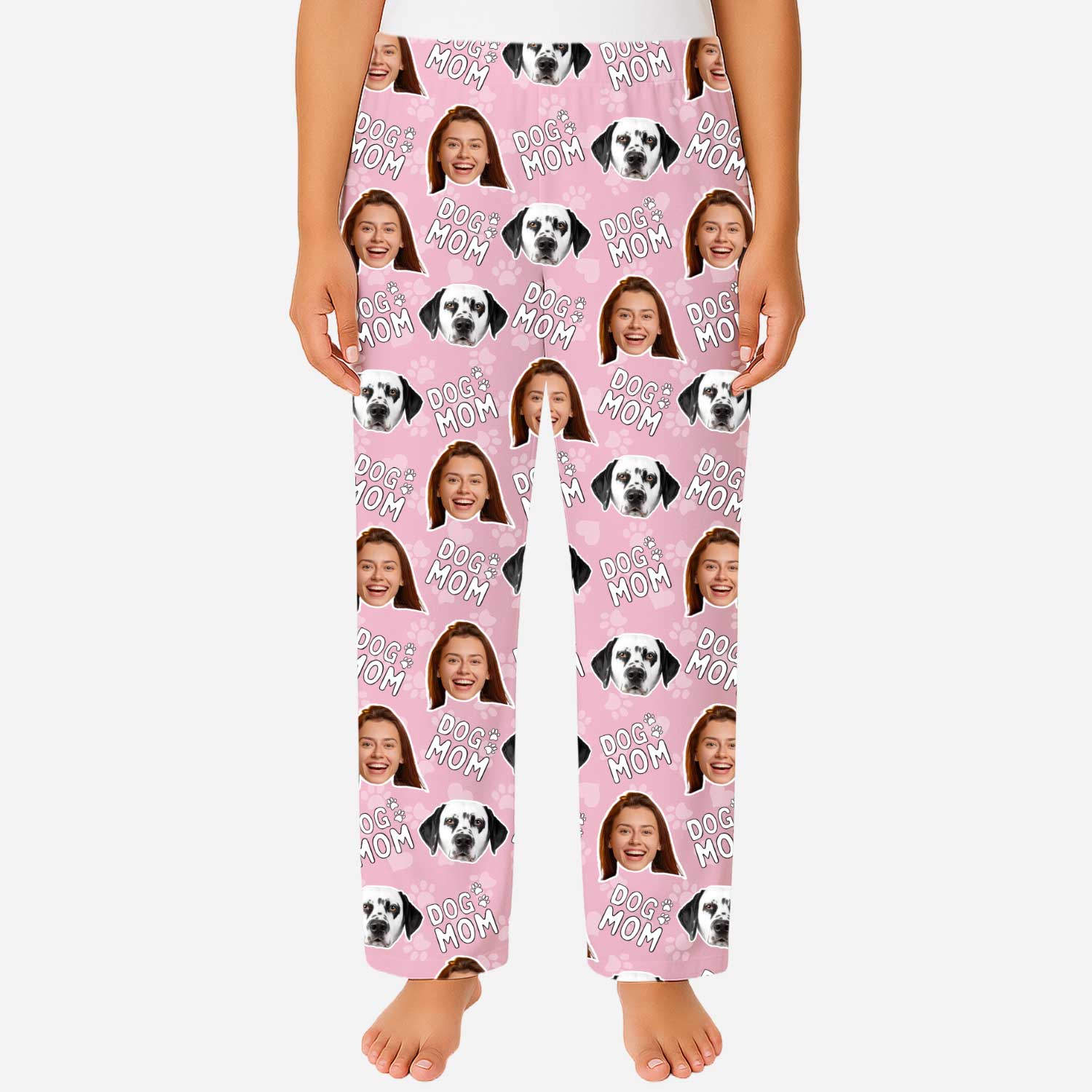 Women's Dog Mom Custom PJ Pants