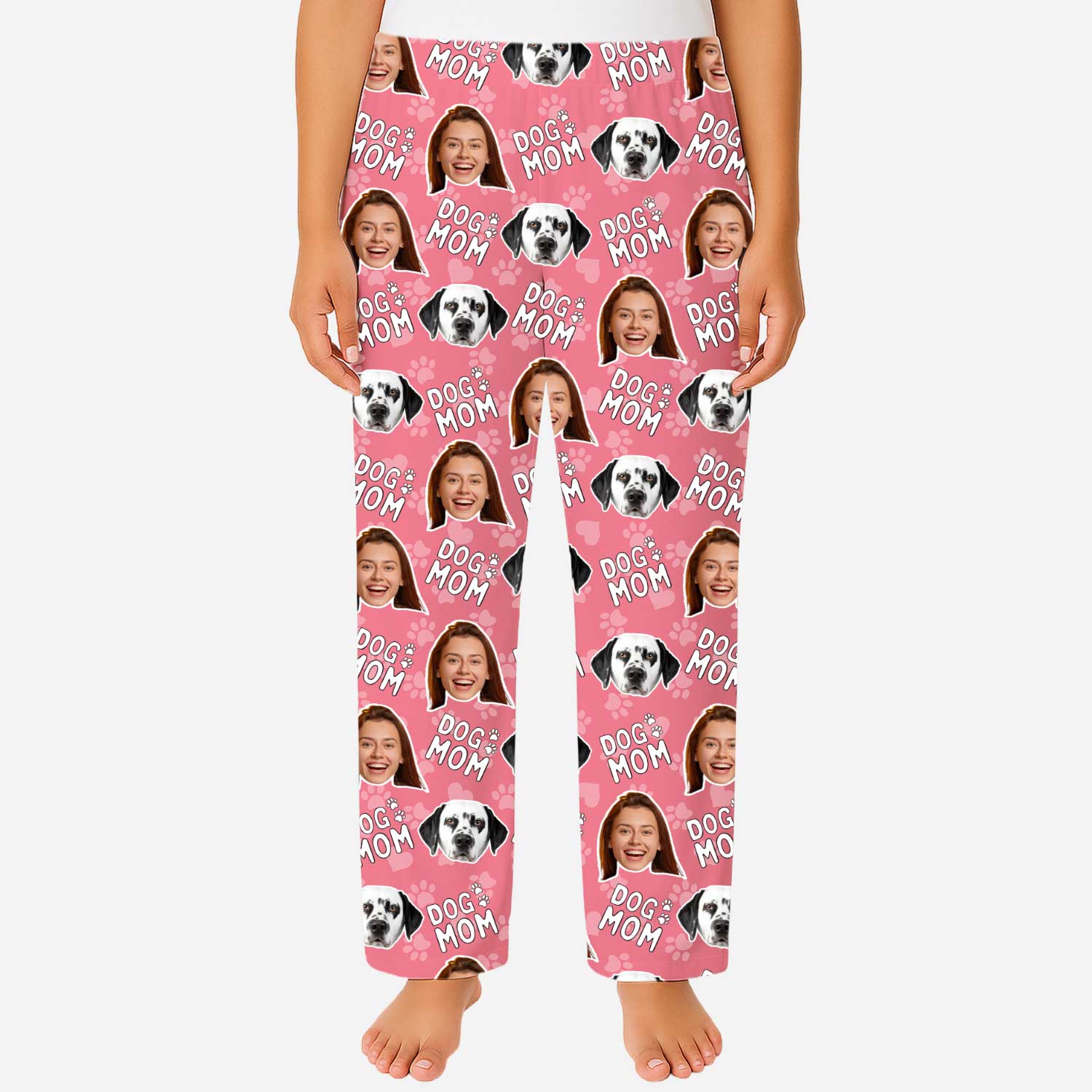 Women's Dog Mom Custom PJ Pants