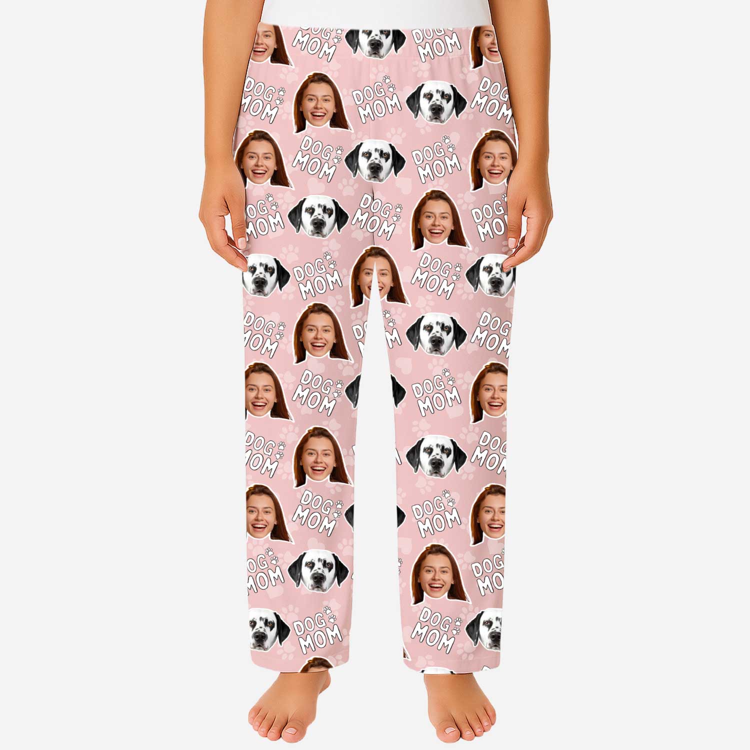 Women's Dog Mom Custom PJ Pants