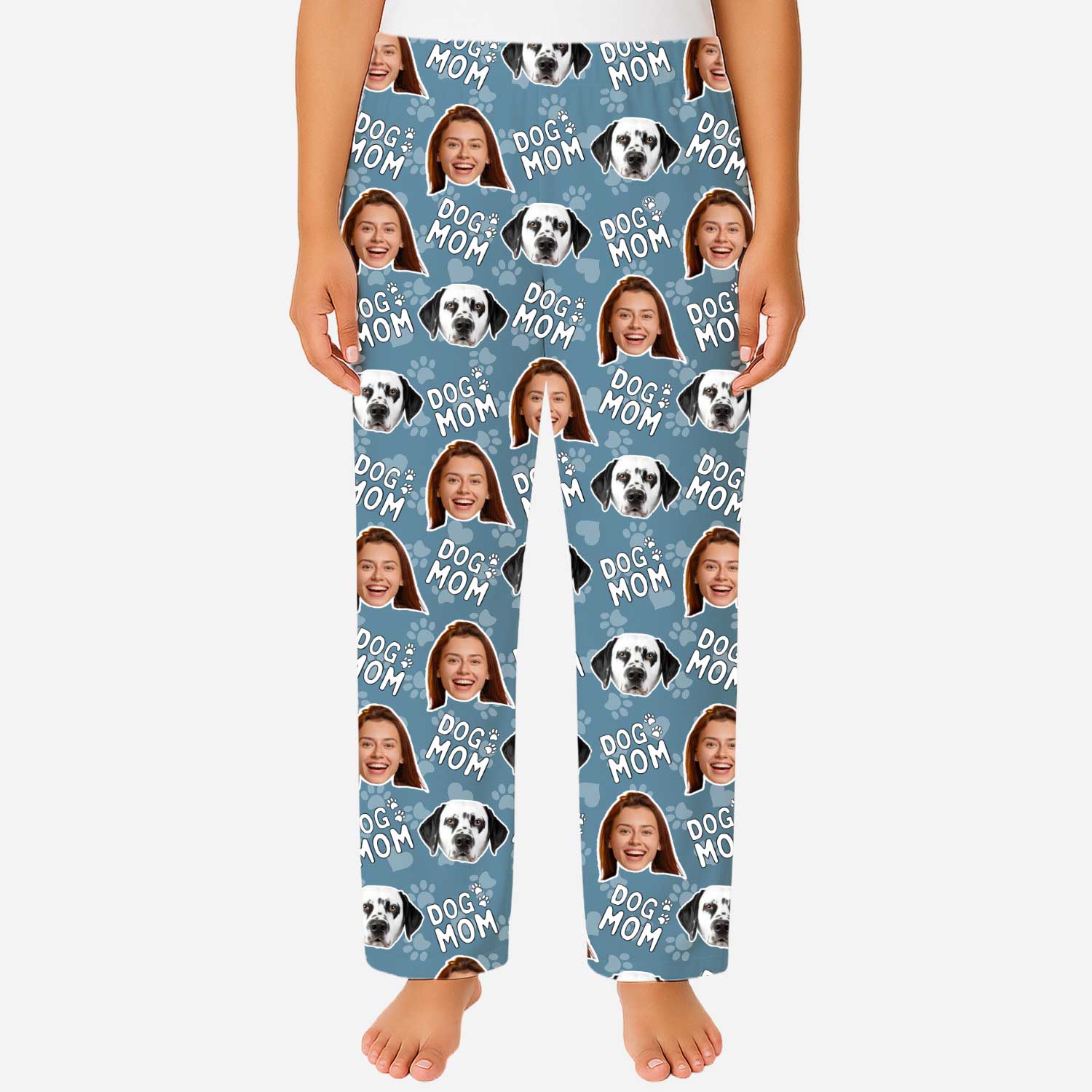 Women's Dog Mom Custom PJ Pants