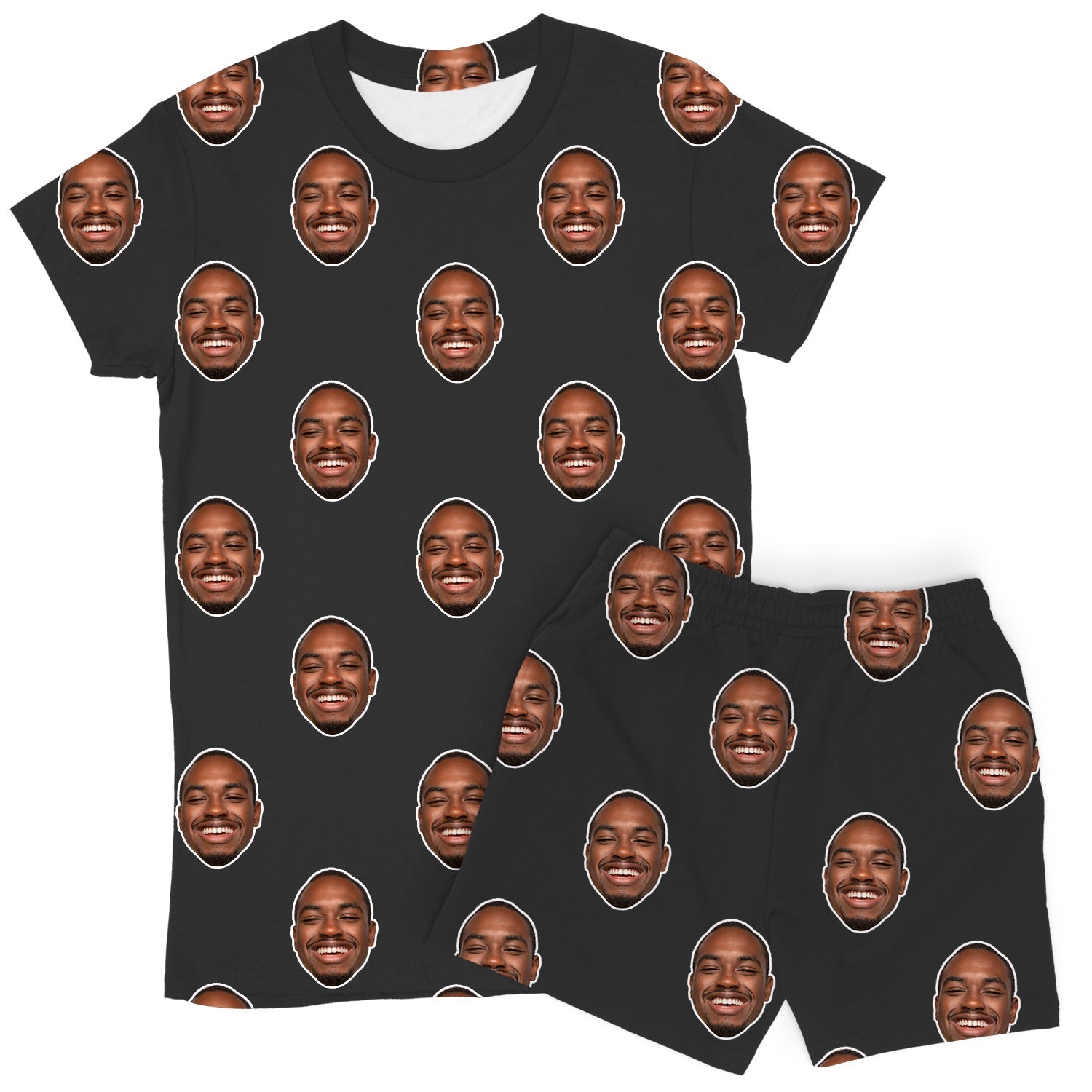 Your Face Women's Custom PJs - Shorts Set