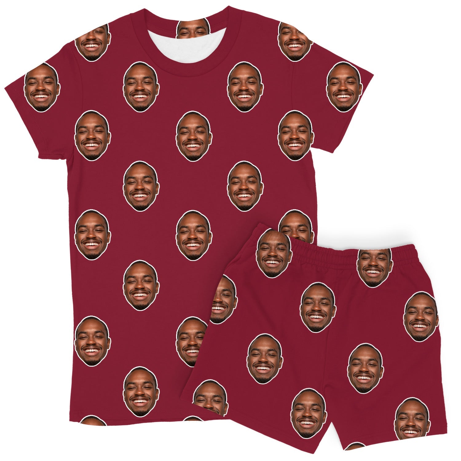 Your Face Women's Custom PJs - Shorts Set
