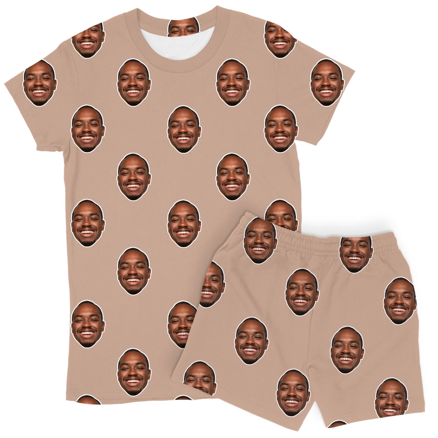 Your Face Women's Custom PJs - Shorts Set
