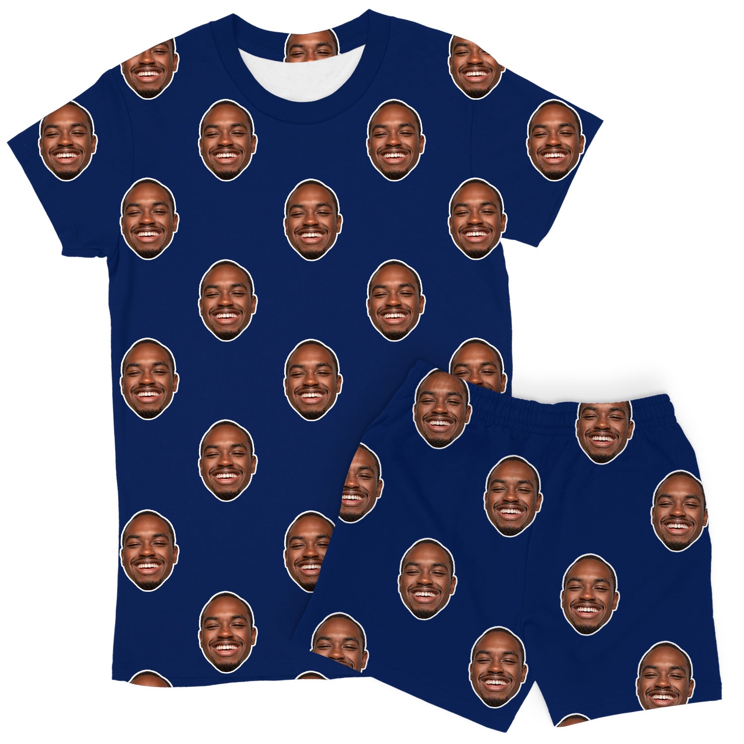 Your Face Women's Custom PJs - Shorts Set