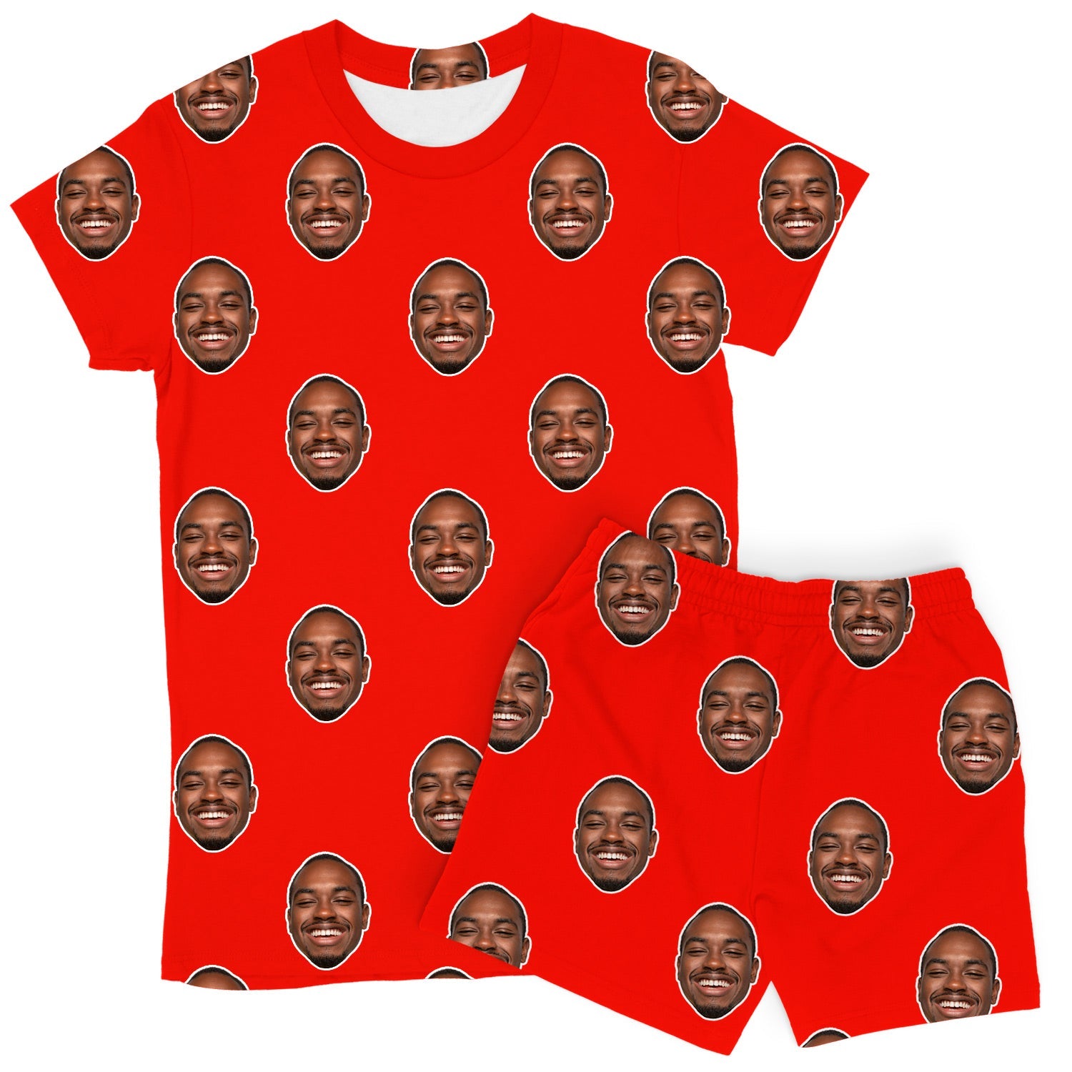 Your Face Women's Custom PJs - Shorts Set