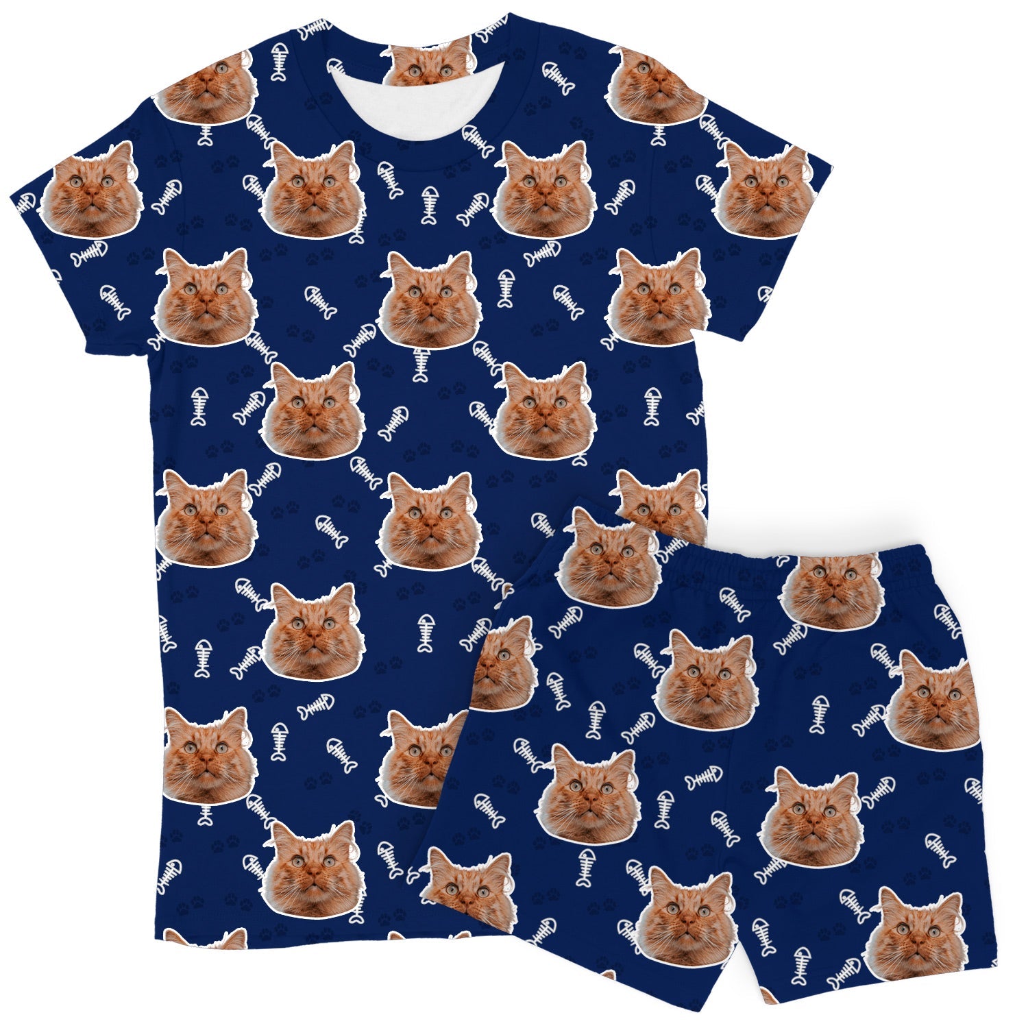 Your Cat Women's Custom PJs - Shorts Set
