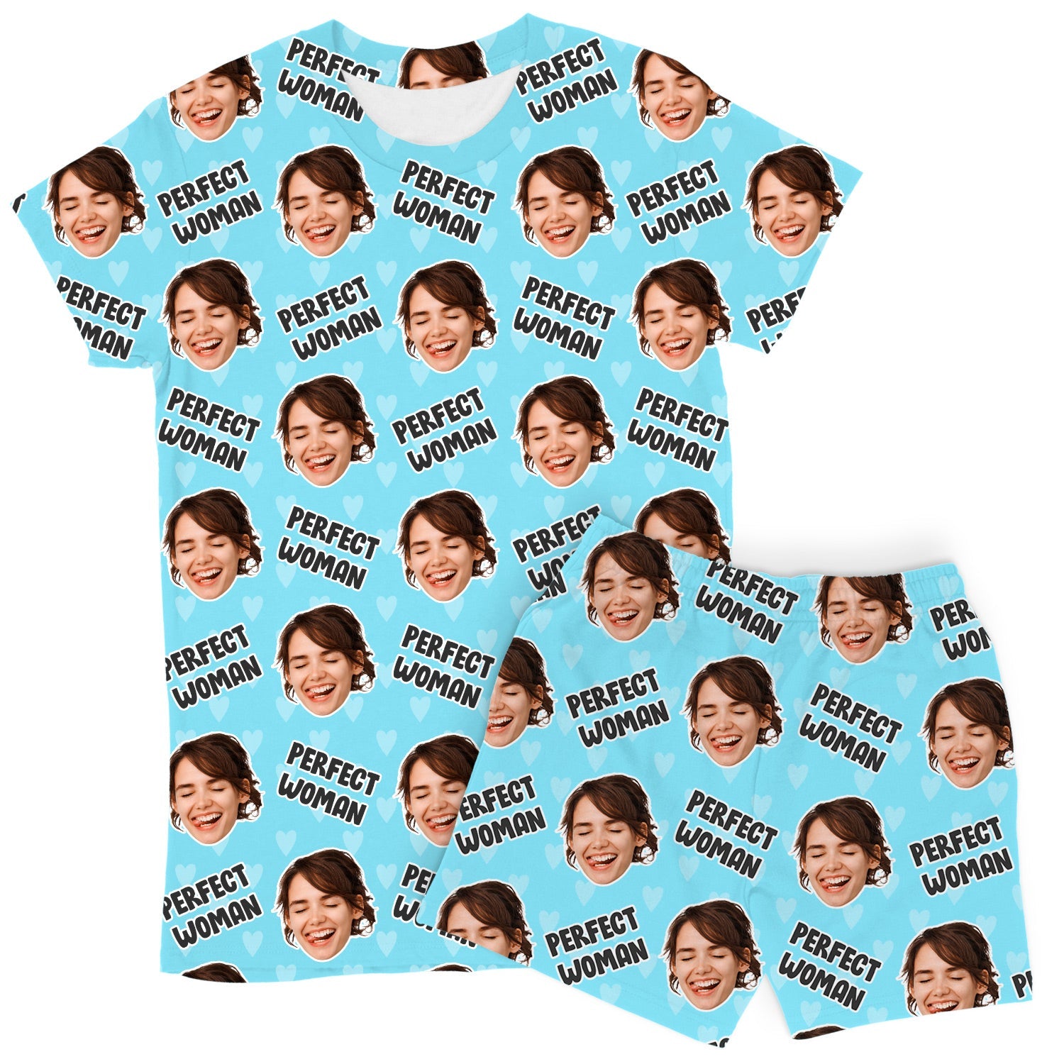 Women's Perfect Woman Custom PJs - Shorts Set