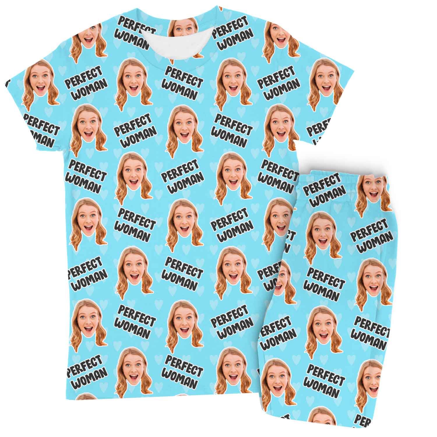 Perfect Woman Custom Women's PJ Pants Set