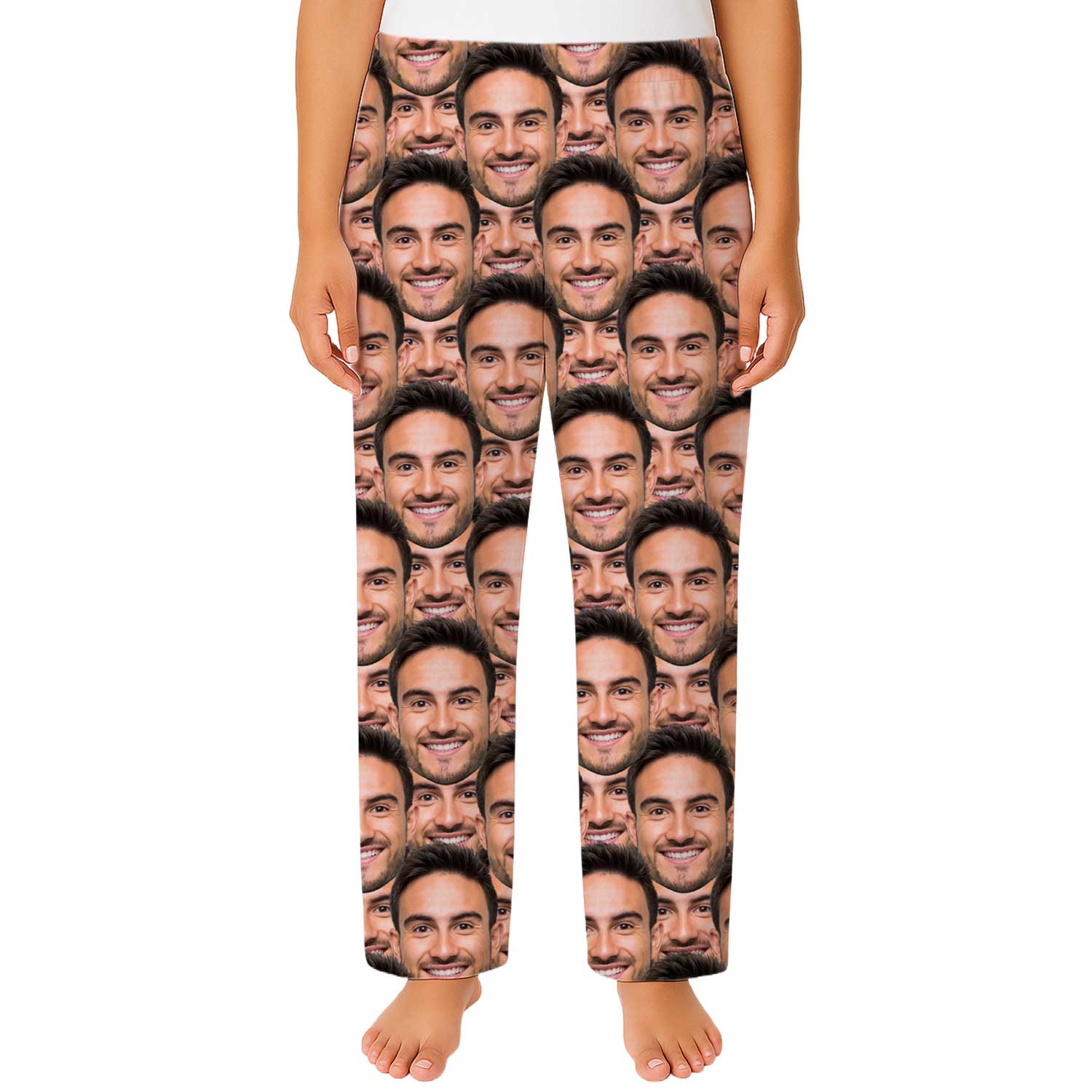 Women's Face Mash Custom PJ Pants