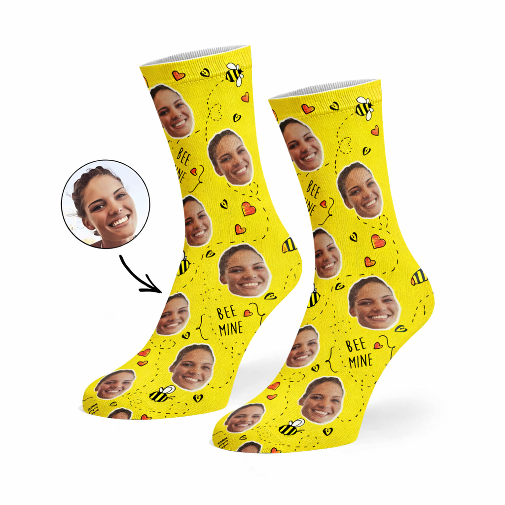 Bee Mine Custom Socks