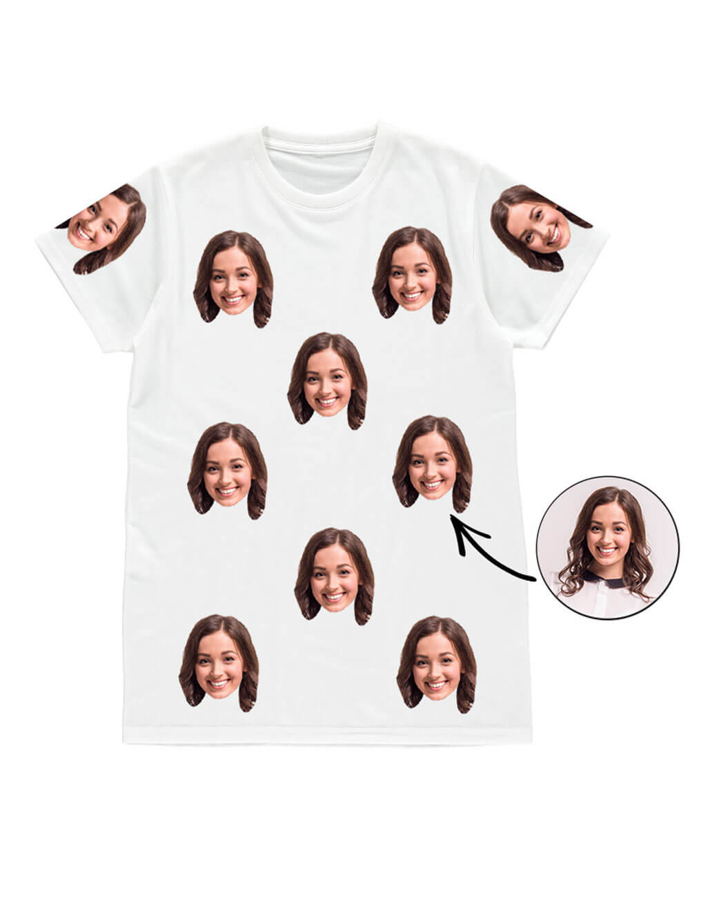 Your Face Personalized Men's T-Shirt