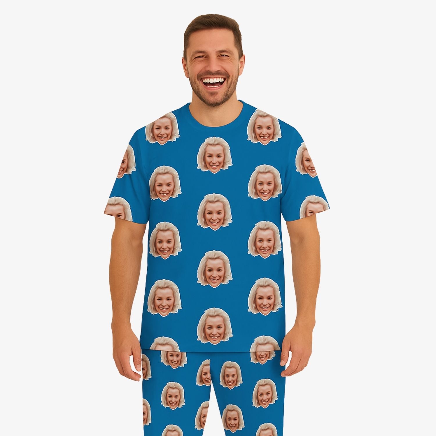 Your Face Men's Custom Pajamas