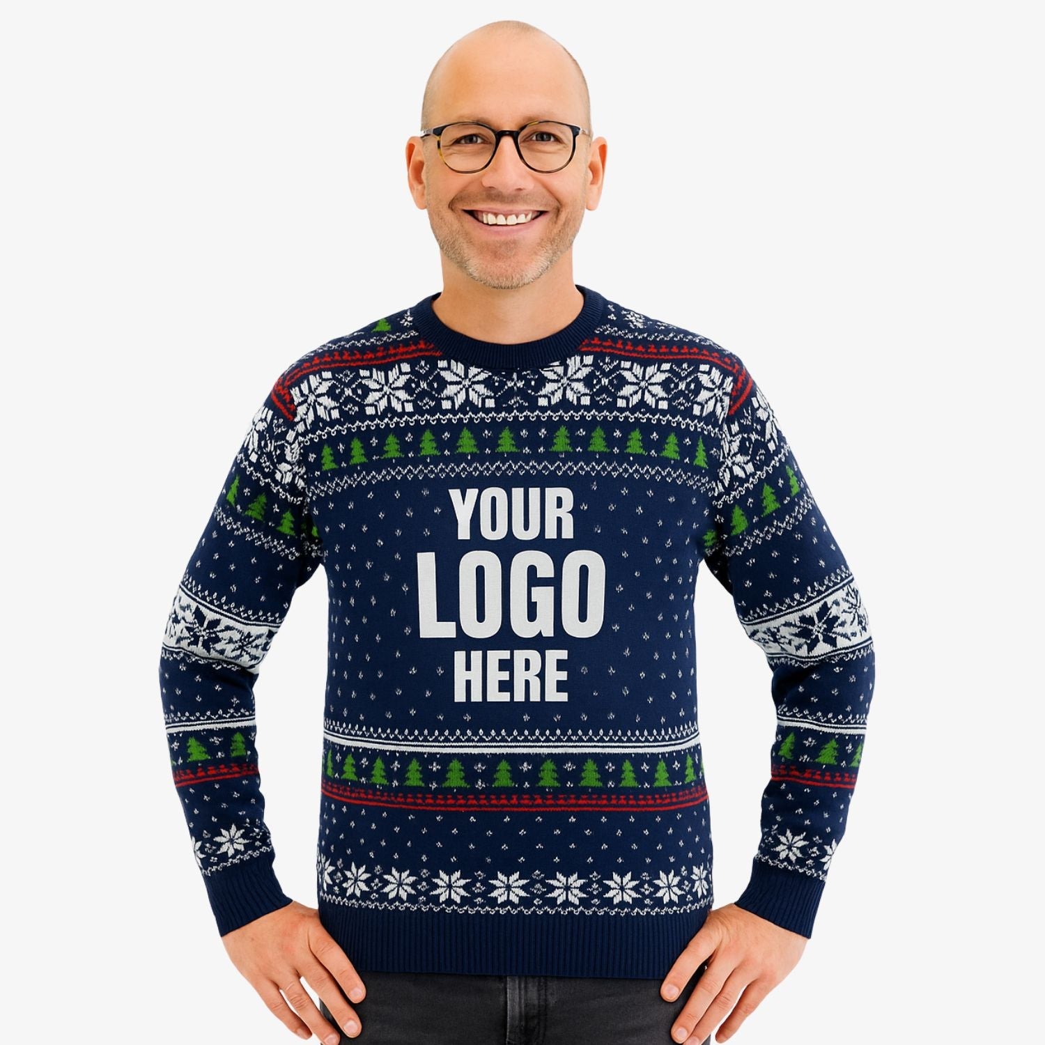 Your Logo Personalized Christmas Jumper