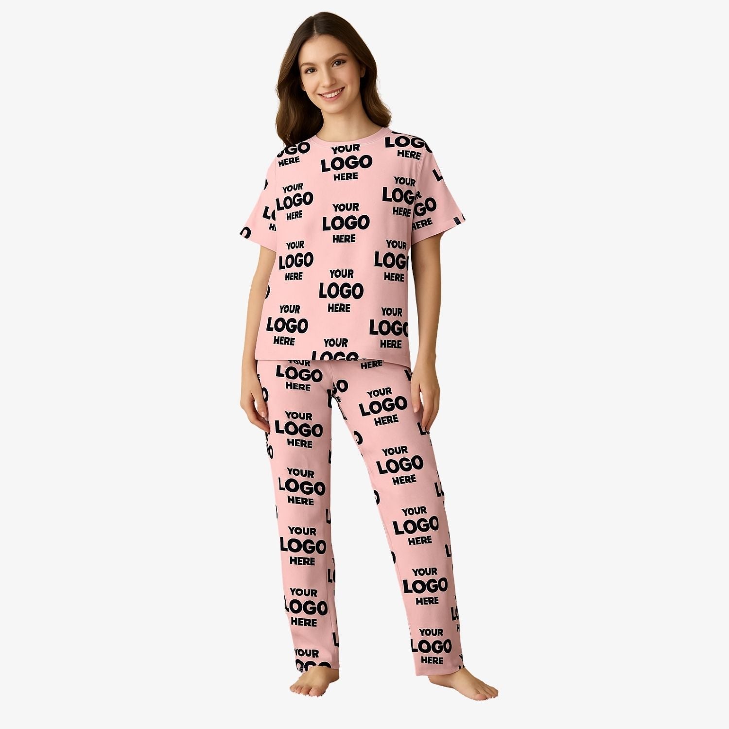 Women's custom your Logo here Personalized Pajama