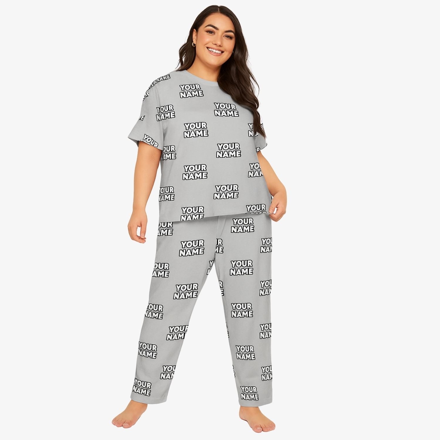 Your Name Women's custom pjs Pants Set