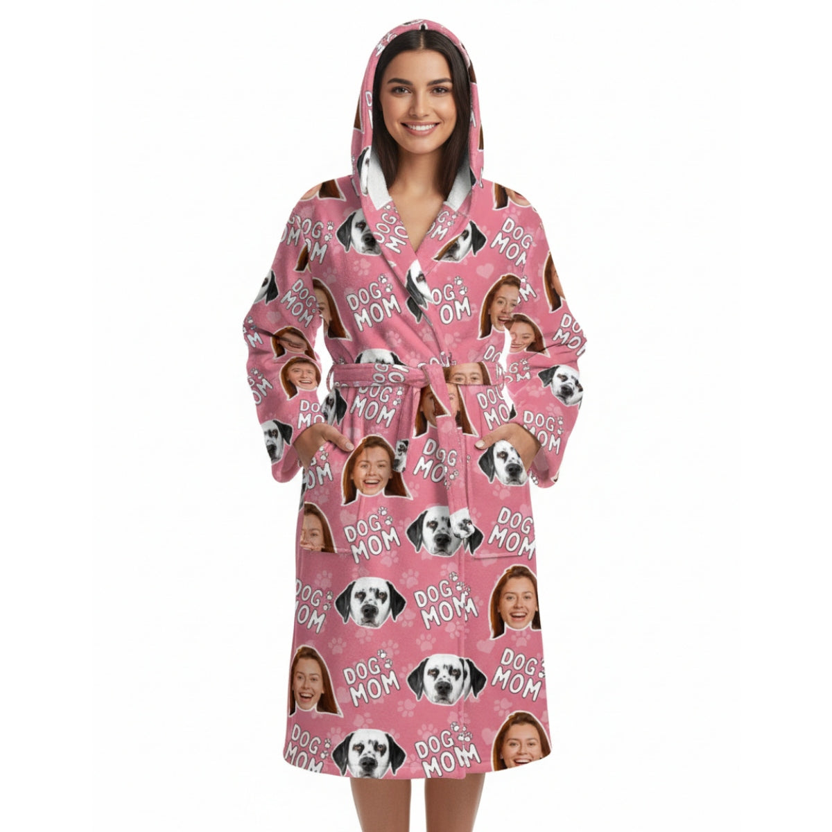 Dog Mom Custom Robe