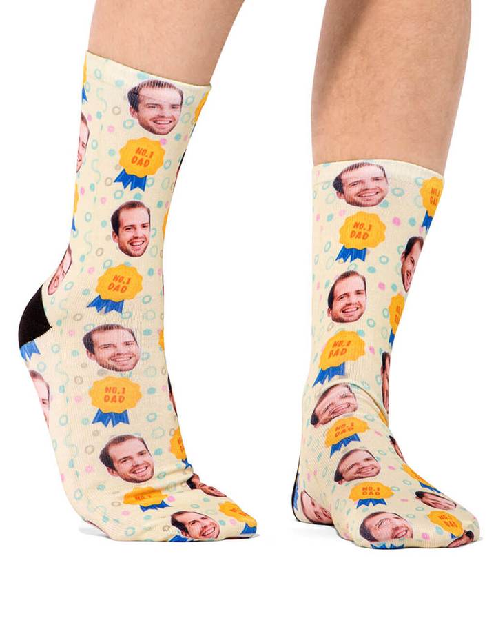 #1 Dad Custom Socks