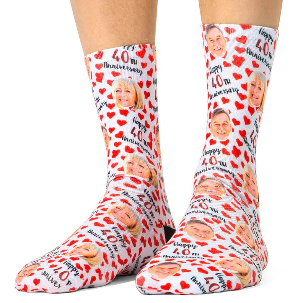40th Anniversary Custom Socks