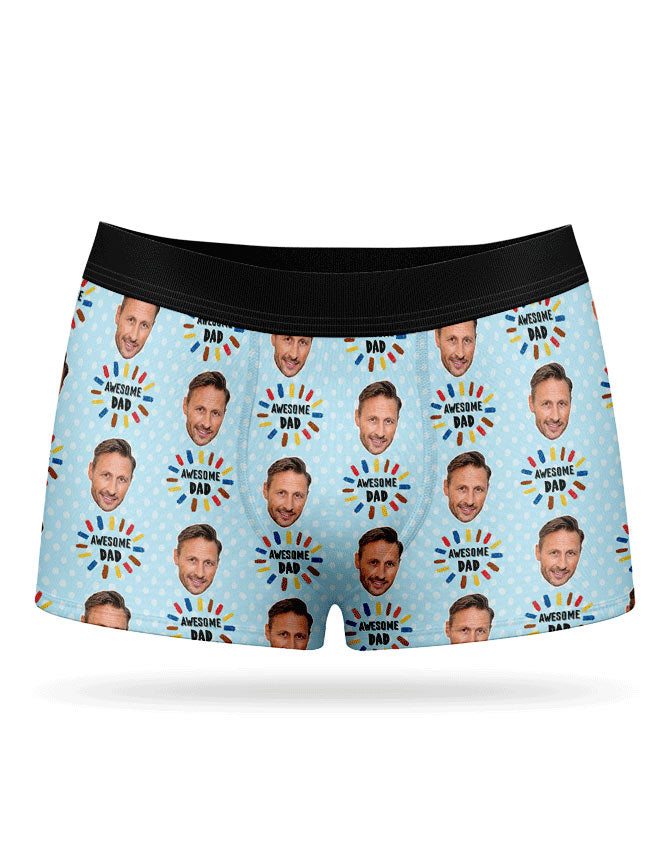 Awesome Dad Custom Boxers
