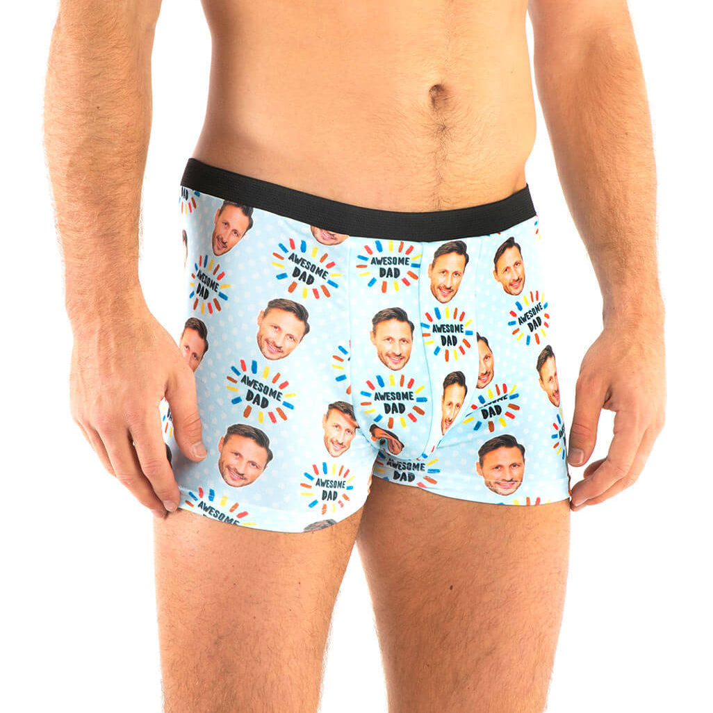 Awesome Dad Custom Boxers