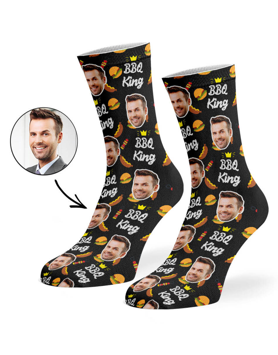BBQ King Custom Socks