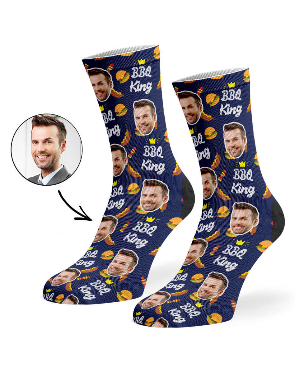 BBQ King Custom Socks