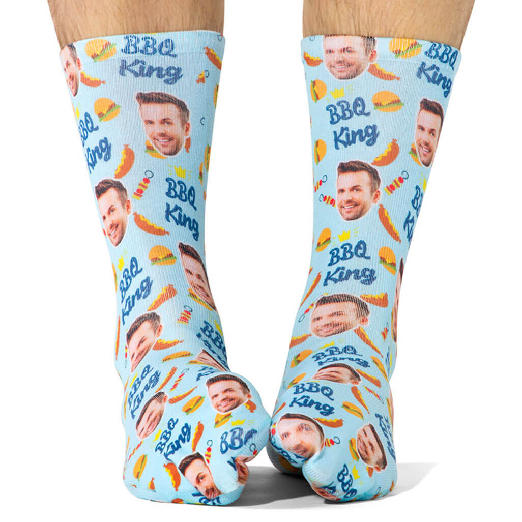 BBQ King Custom Socks