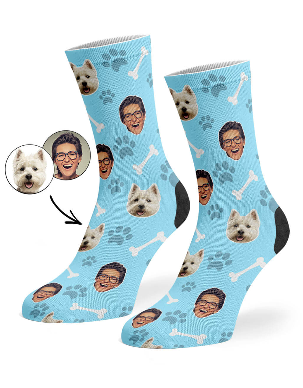 Dog & Owner Custom Socks