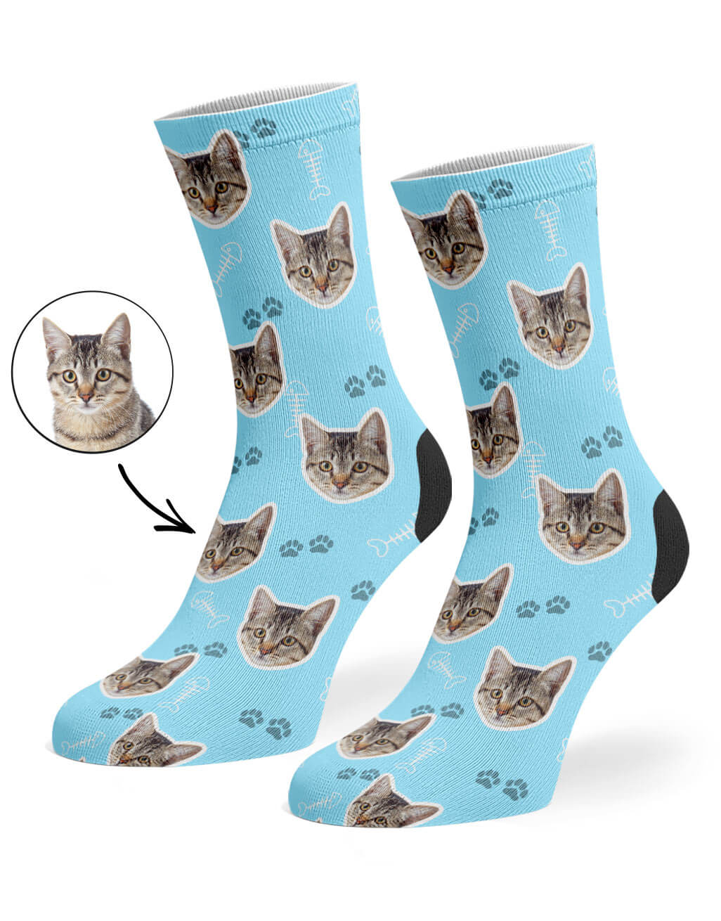 Custom Cat Socks