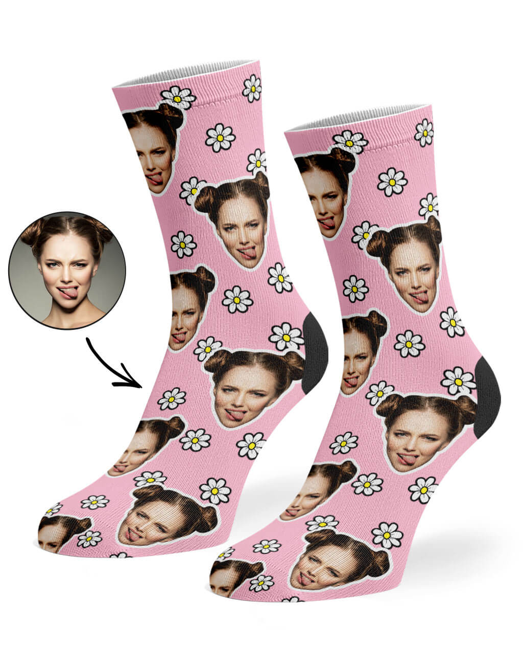 Daisy Custom Socks