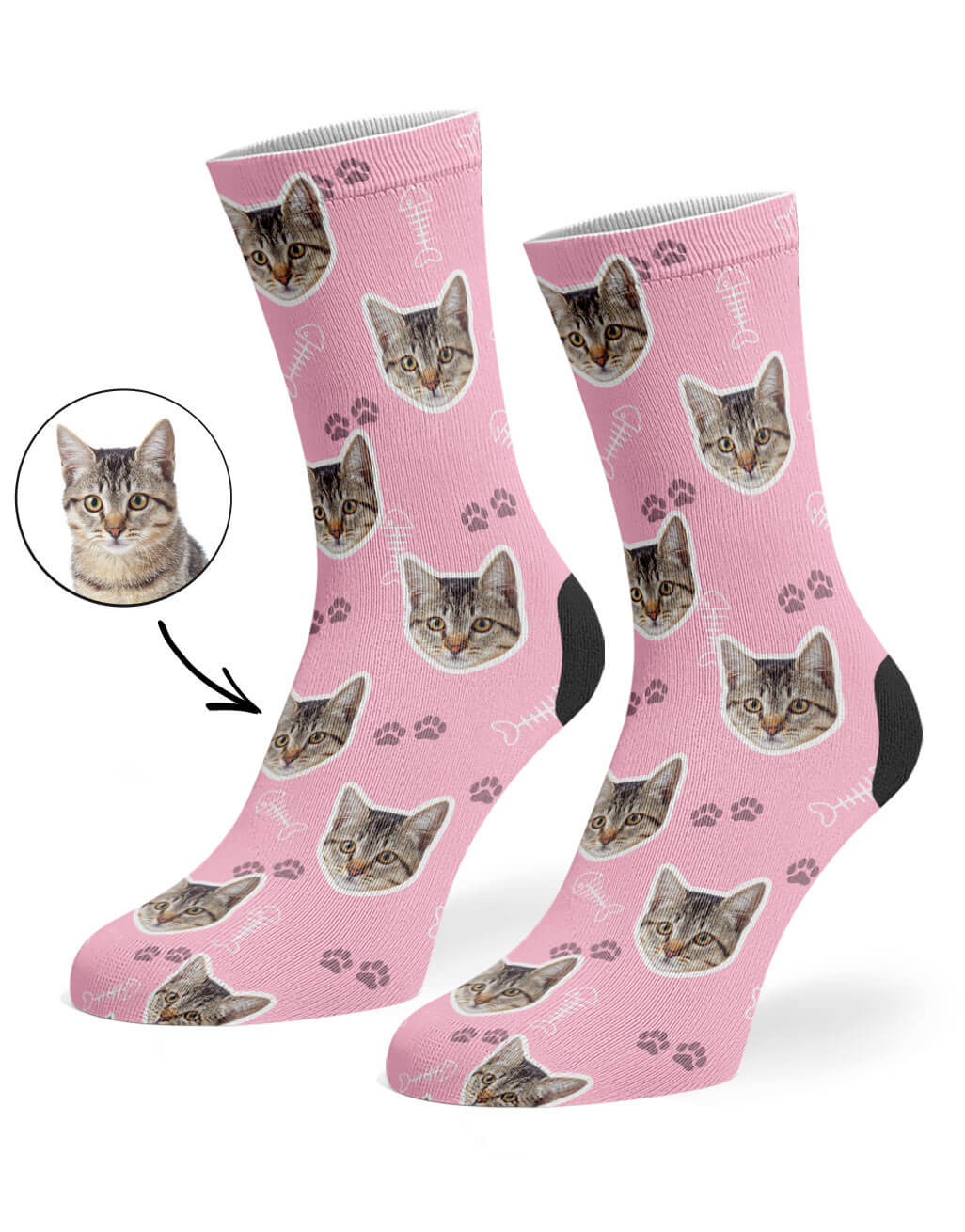 Custom Cat Socks